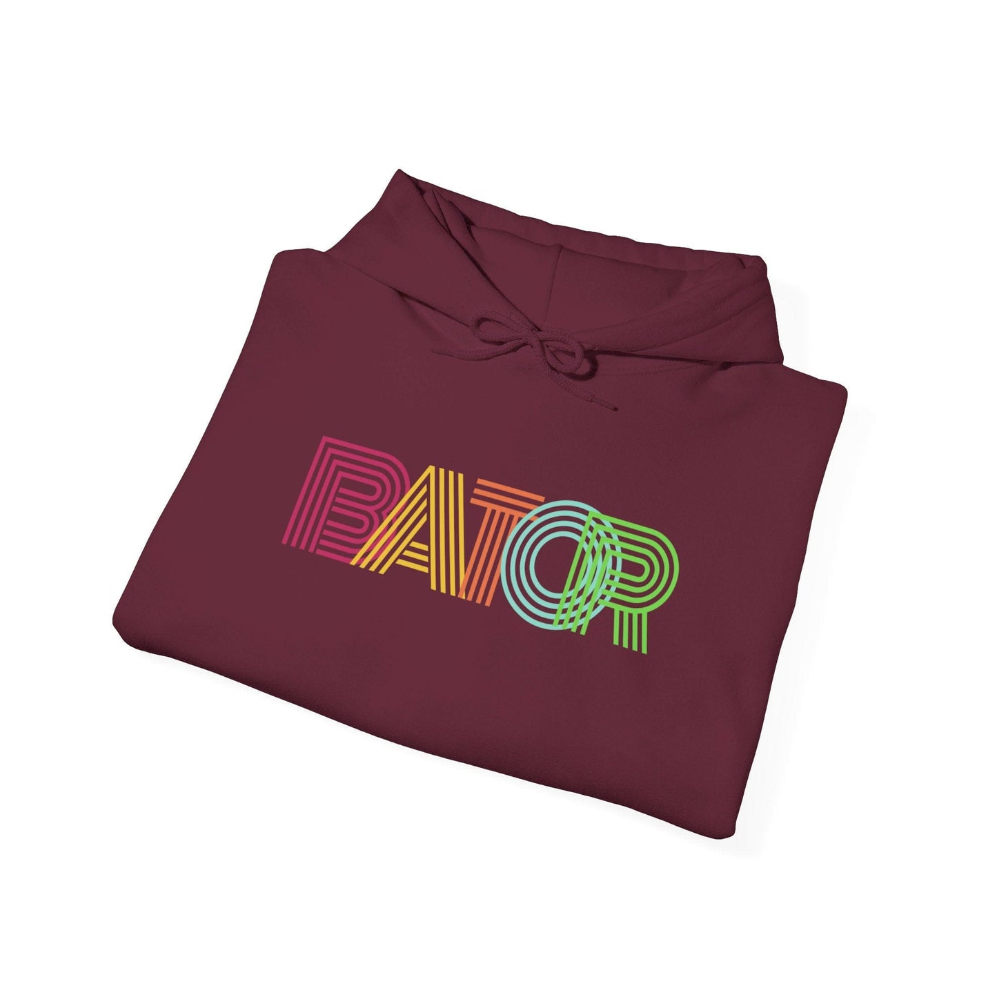 Retro BATOR Hoodie - B8rBrand Bate Apparel
