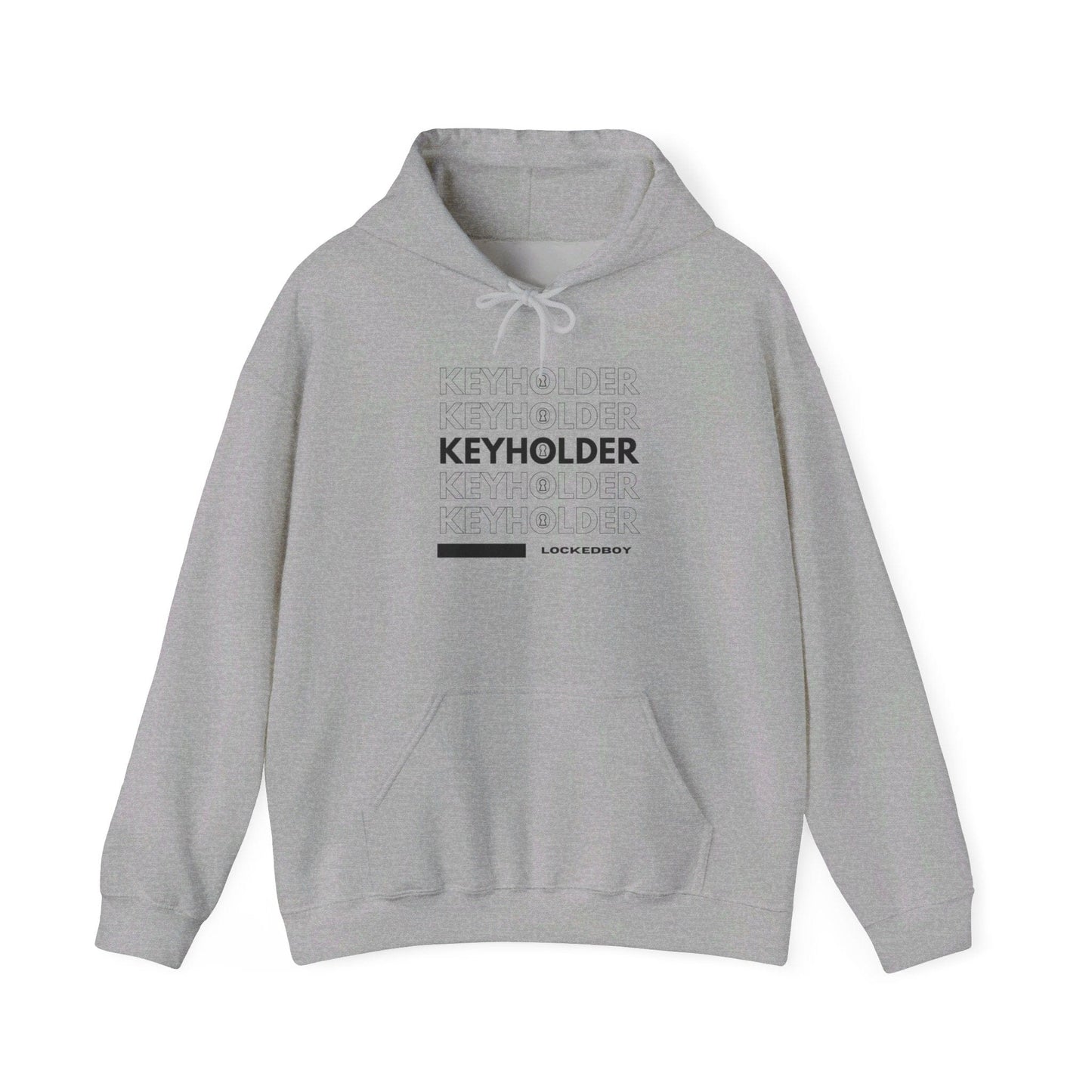 Keyholder Bag Inspo Hoodie - Lockedboy Athletics Chastity Apparel