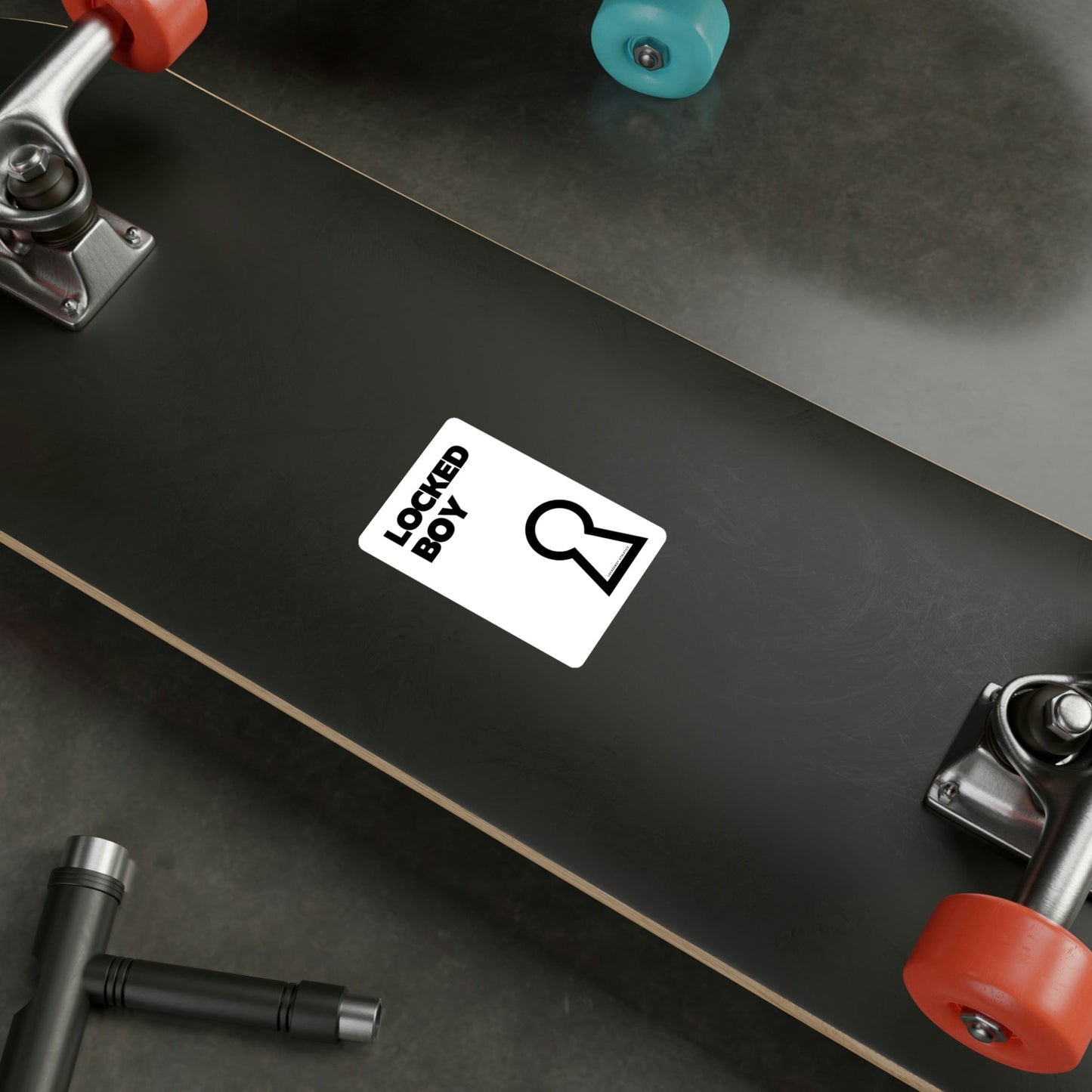 LockedBoy Vinyl Sticker