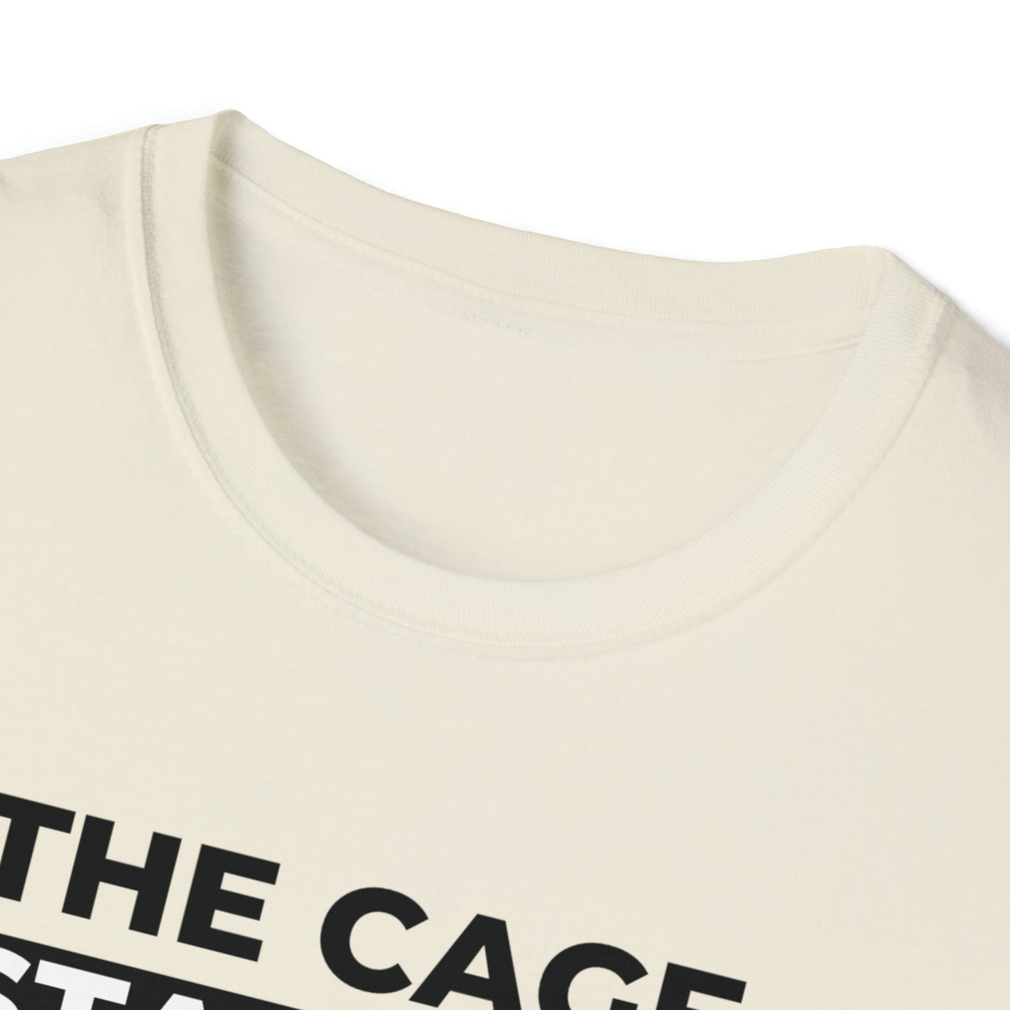 Cage Stays On - Lockedboy Athletics Chastity Tshirt