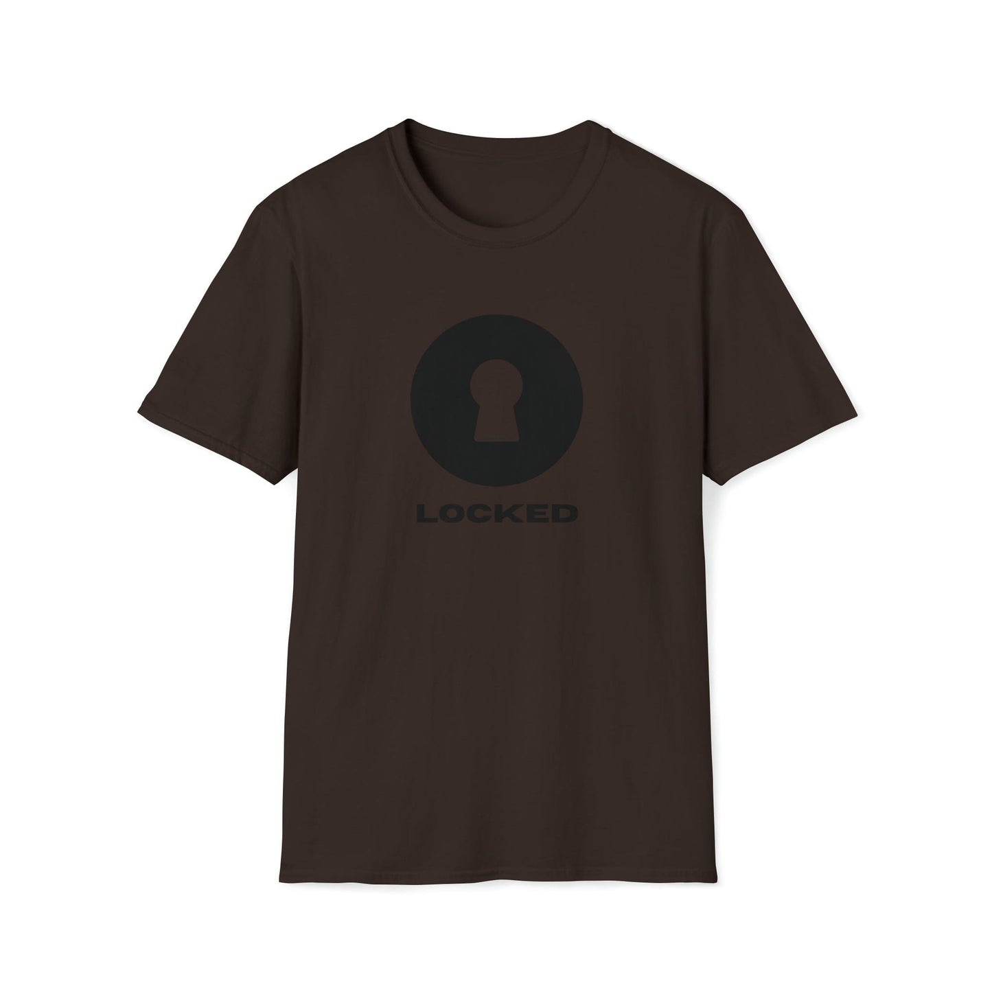 Boldly Locked - Lockedboy Athletics Chastity Tshirt