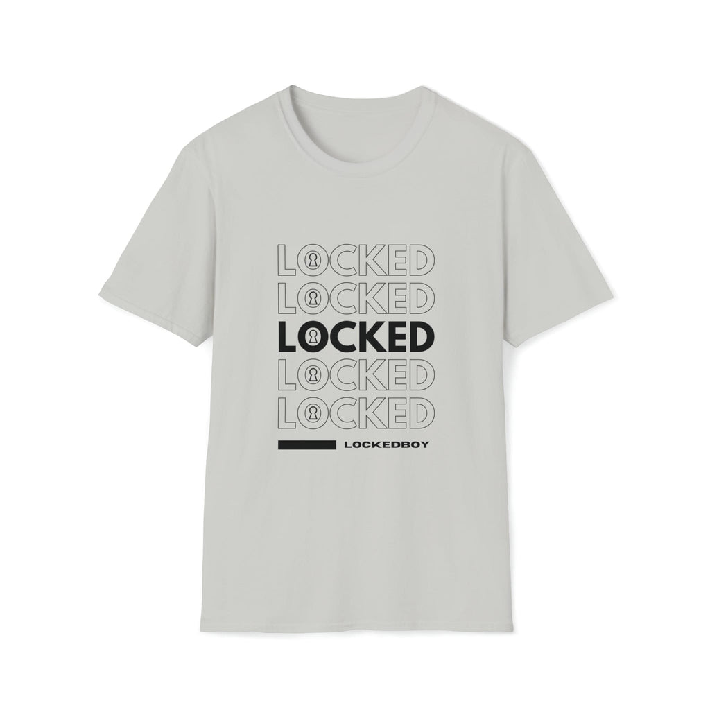 LOCKED Inspo (black text) - Chastity Shirts by LockedBoy Athletics