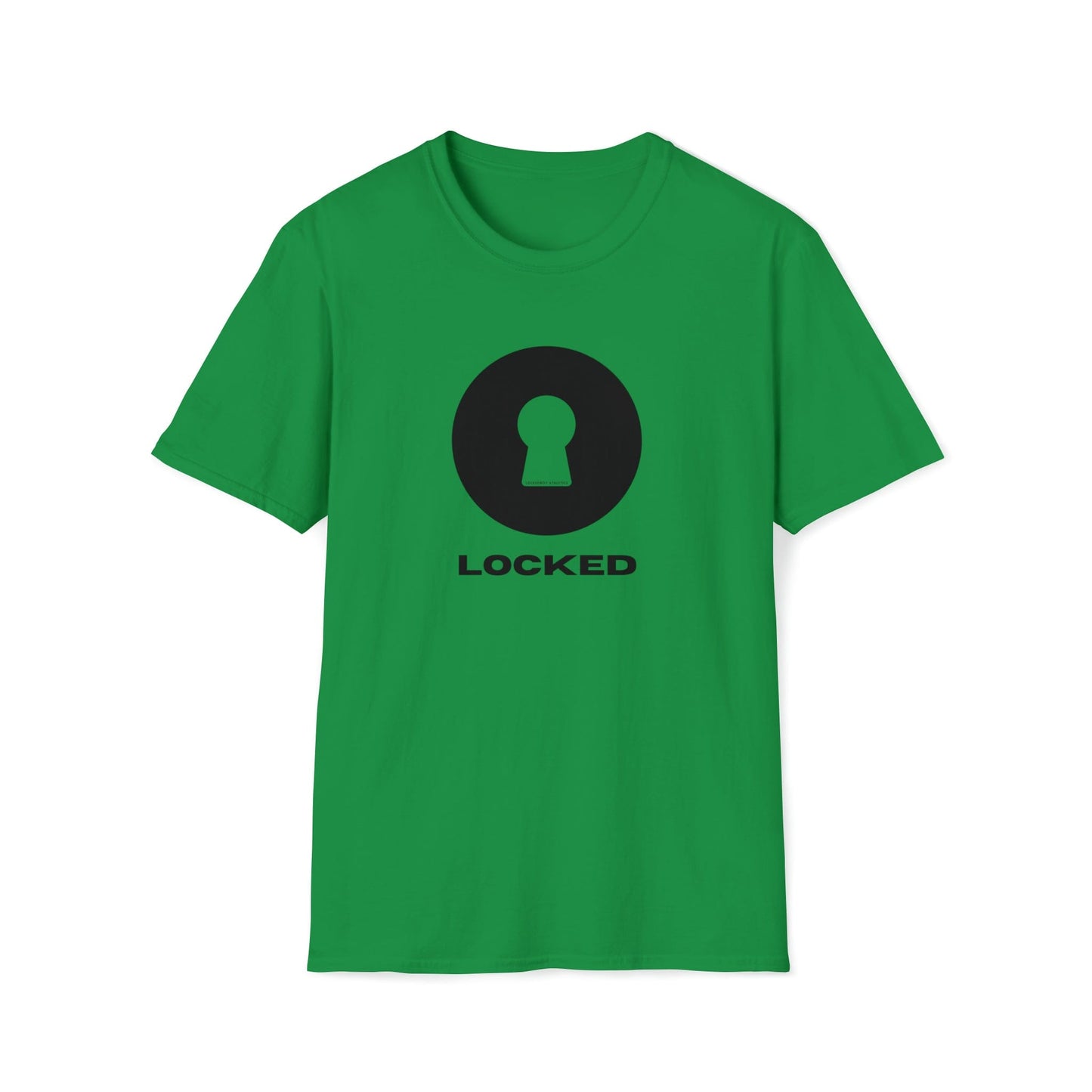 Boldly Locked - Lockedboy Athletics Chastity Tshirt