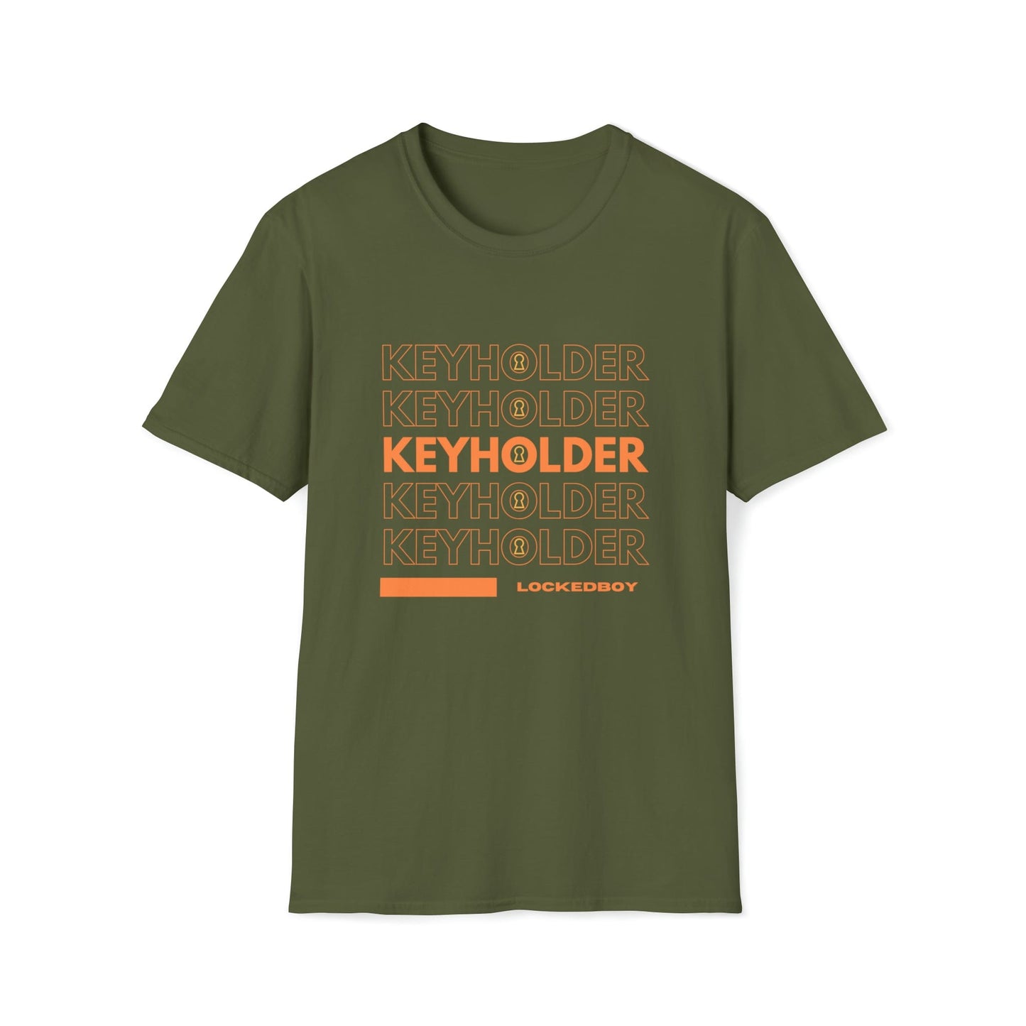 KEYHOLDER bag Inspo - Chastity Shirts by LockedBoy Athletic
