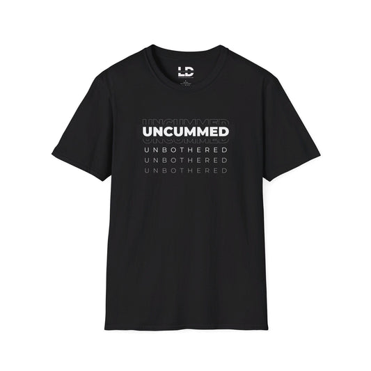Repeat Unc*mmed & Unbothered T-Shirt - Lockedboy Athletics by LeatherDaddy
