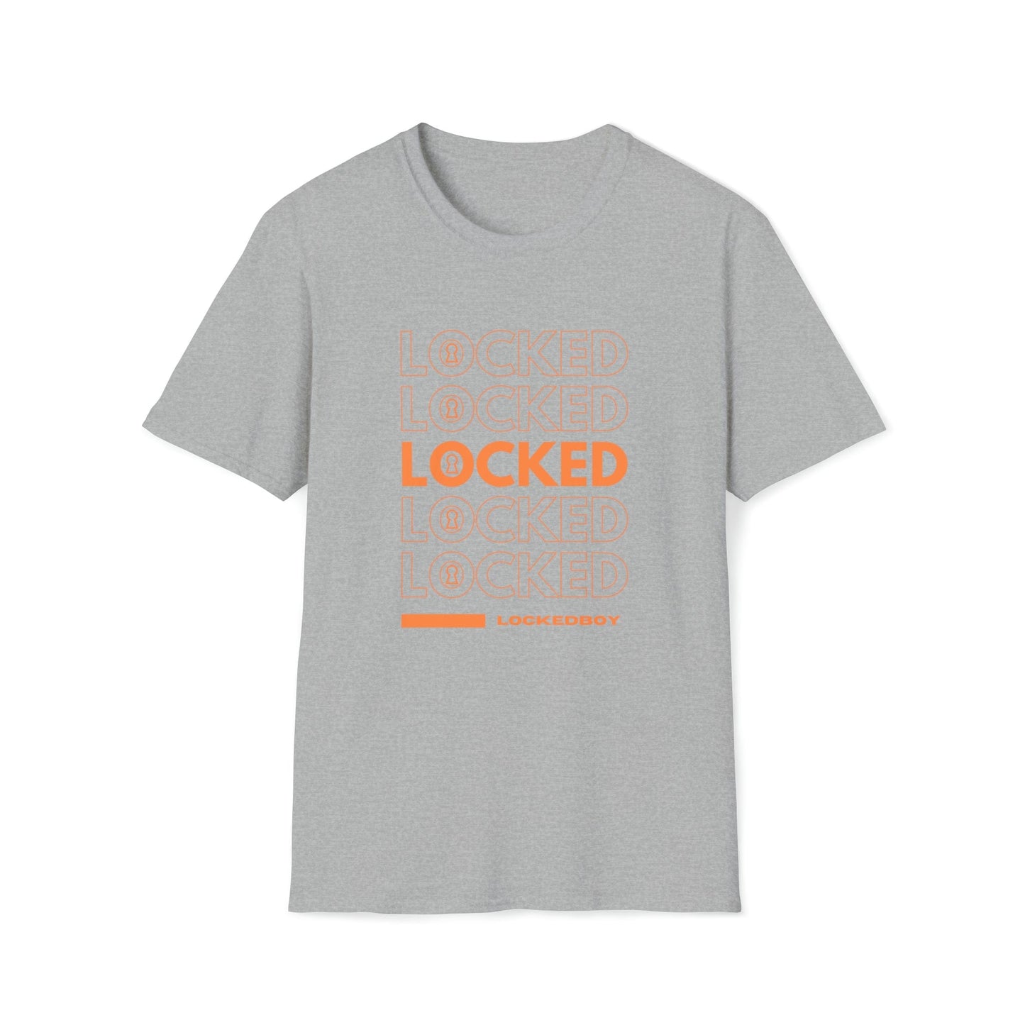 LOCKED Bag Inspo - Lockedboy Athletics Chastity Tshirt