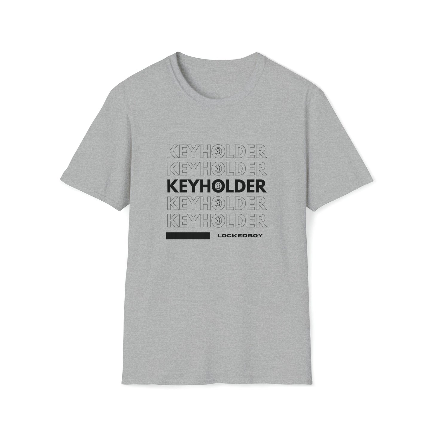 KEYHOLDER bag Inspo - Chastity Shirts by LockedBoy Athletics
