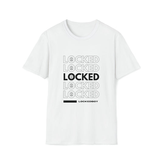 LOCKED Inspo (black text) - Chastity Shirts by LockedBoy Athletics