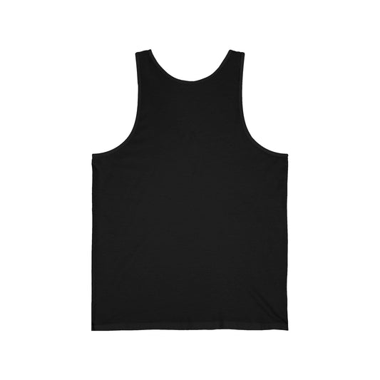 Abstract Unc*mmed & Unbothered Chastity Tank Top - Lockedboy Athletics by LeatherDaddy