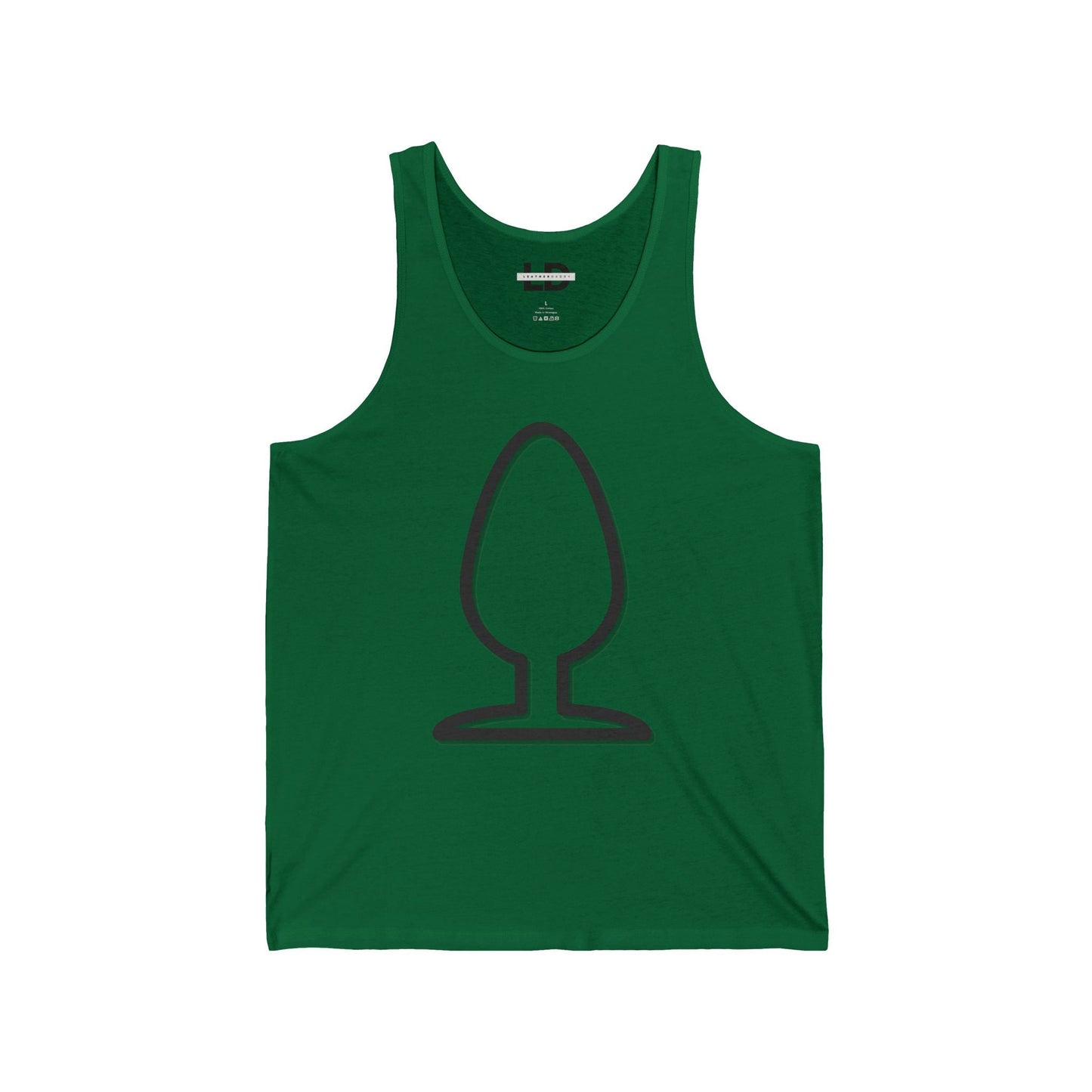 Big A$$ Plug Tank Top - LeatherDaddy