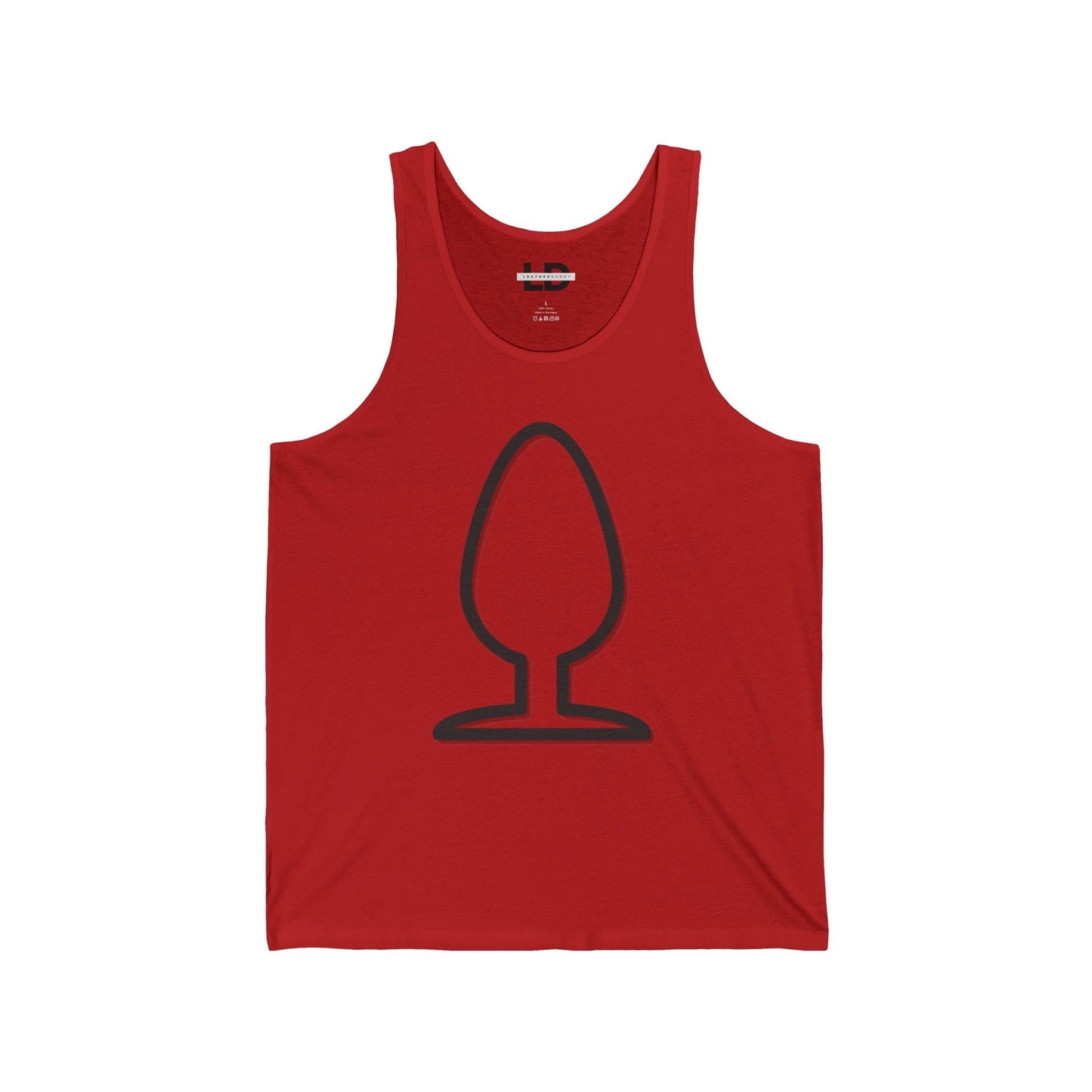 Big A$$ Plug Tank Top - LeatherDaddy
