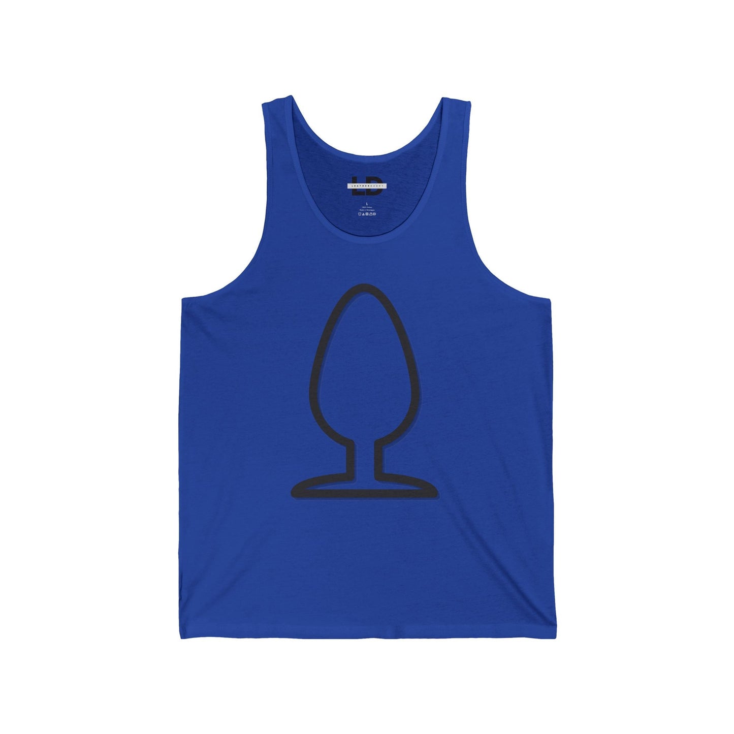 Big A$$ Plug Tank Top - LeatherDaddy