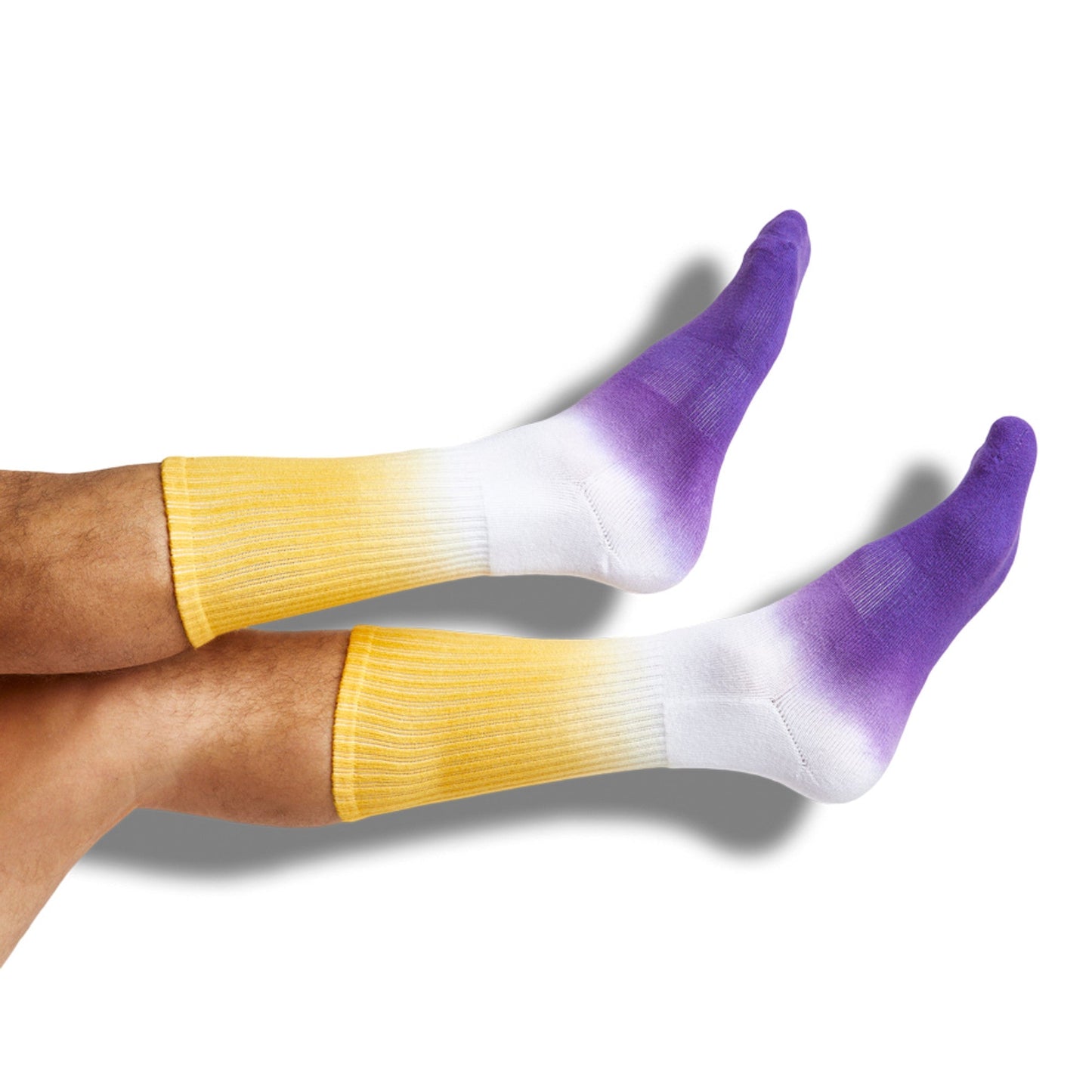Purple Dip Casual Socks