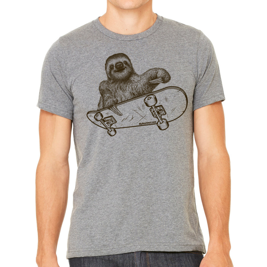 Sloth Riding A Skateboard