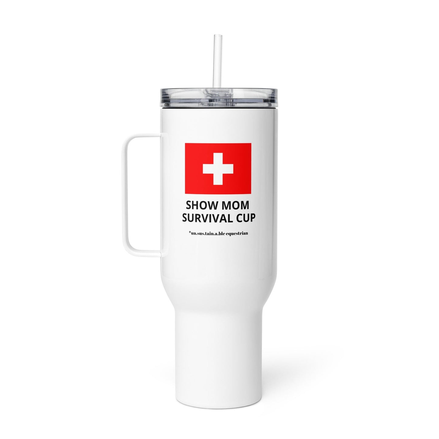 Travel Mug With Handle - 40 oz. - Show Mom