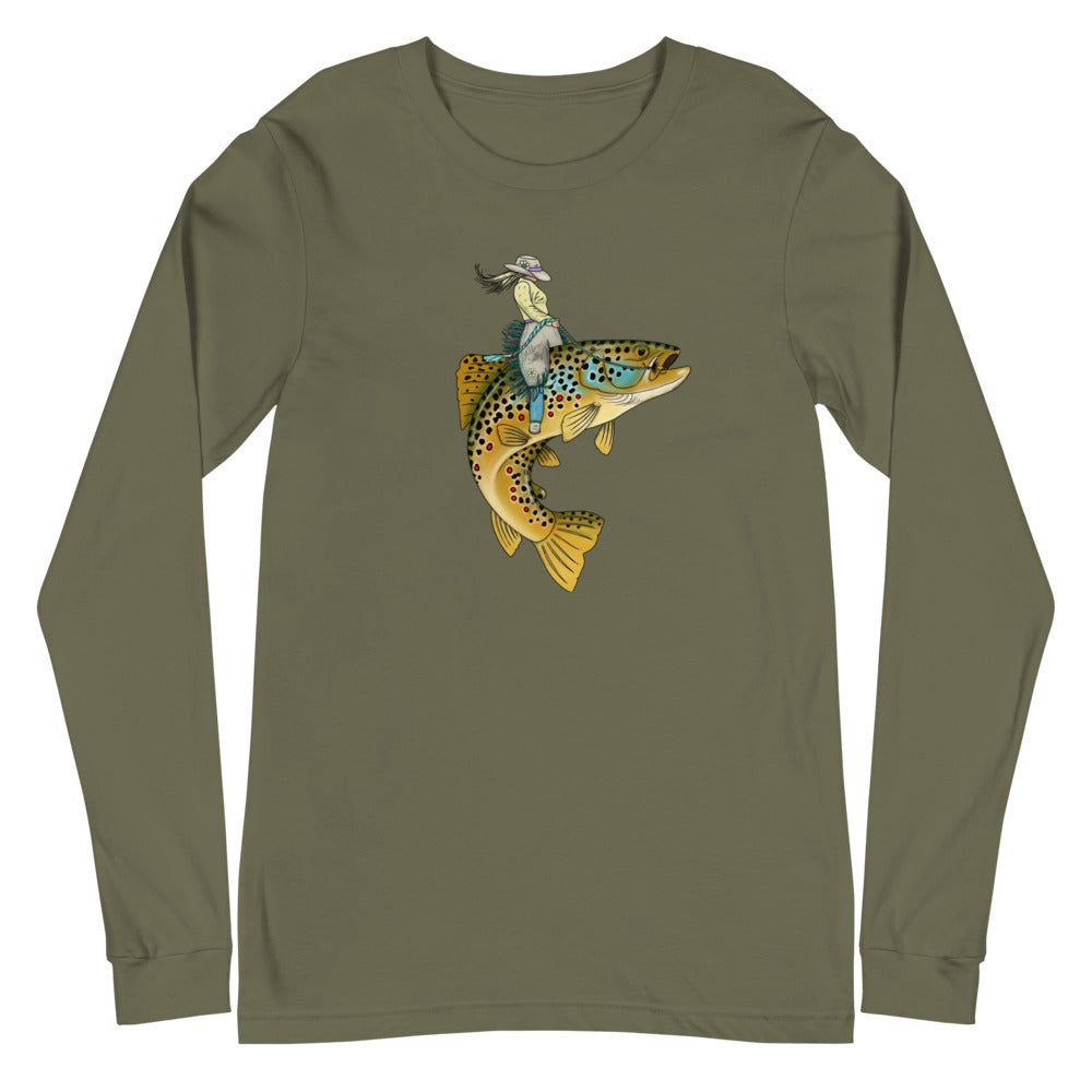 Lady Trout Wrangler Long Sleeve Tee