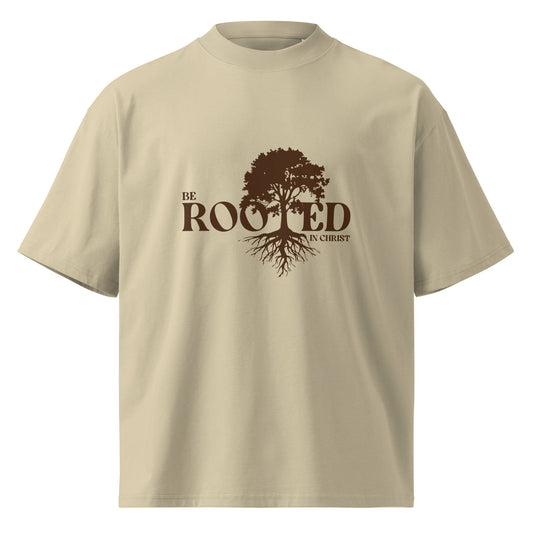 Unisex Organic Oversized High Neck T-Shirt