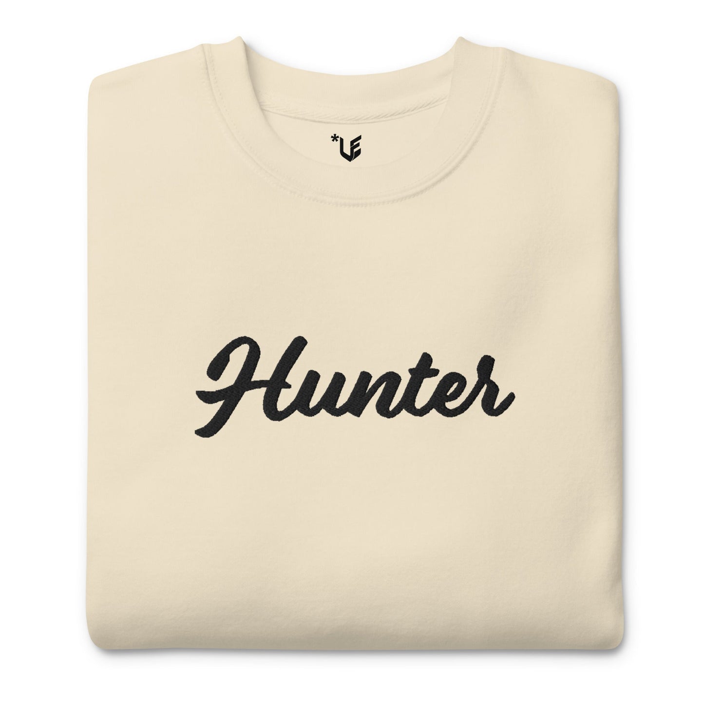 Unisex Premium Sweatshirt - Embroidered - Hunter (Light Hues)