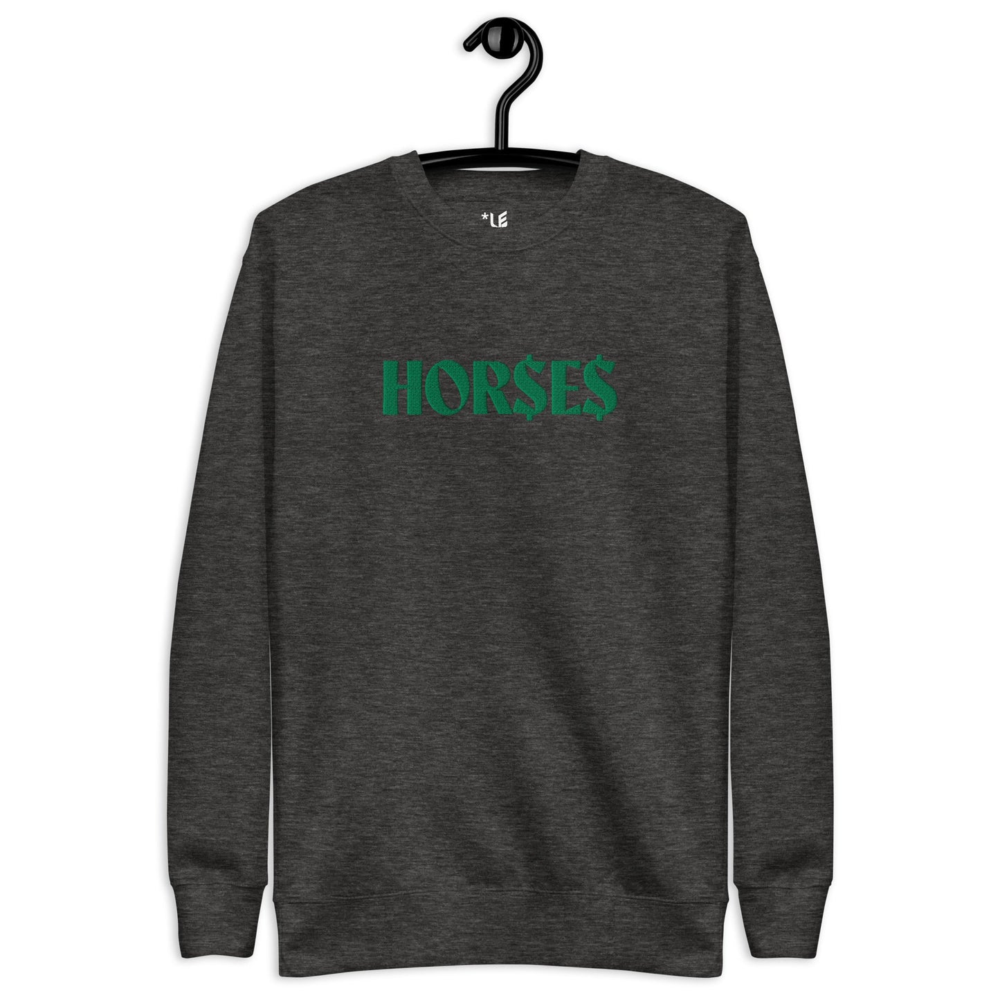 Unisex Premium Sweatshirt - Embroidered - HOR$E$