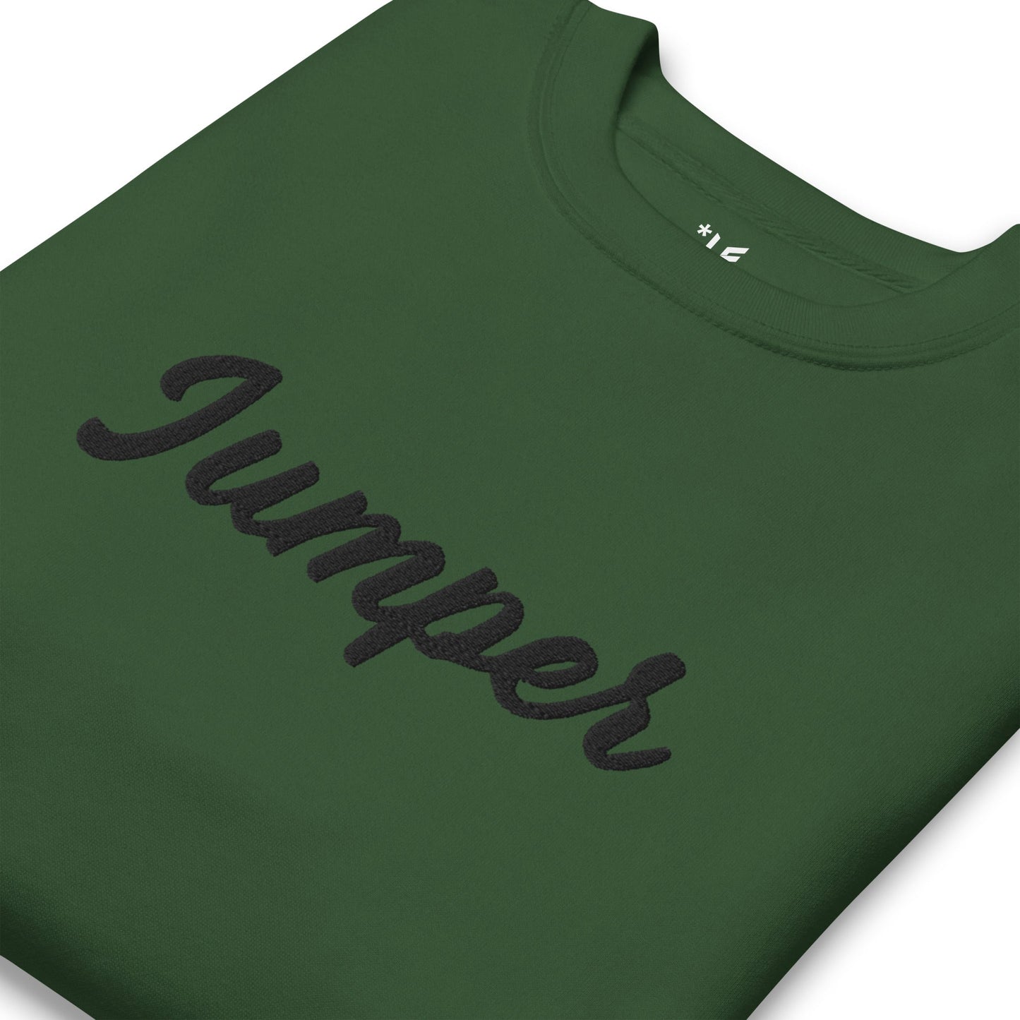Unisex Premium Sweatshirt - Embroidered - Jumper (Darker Hues)