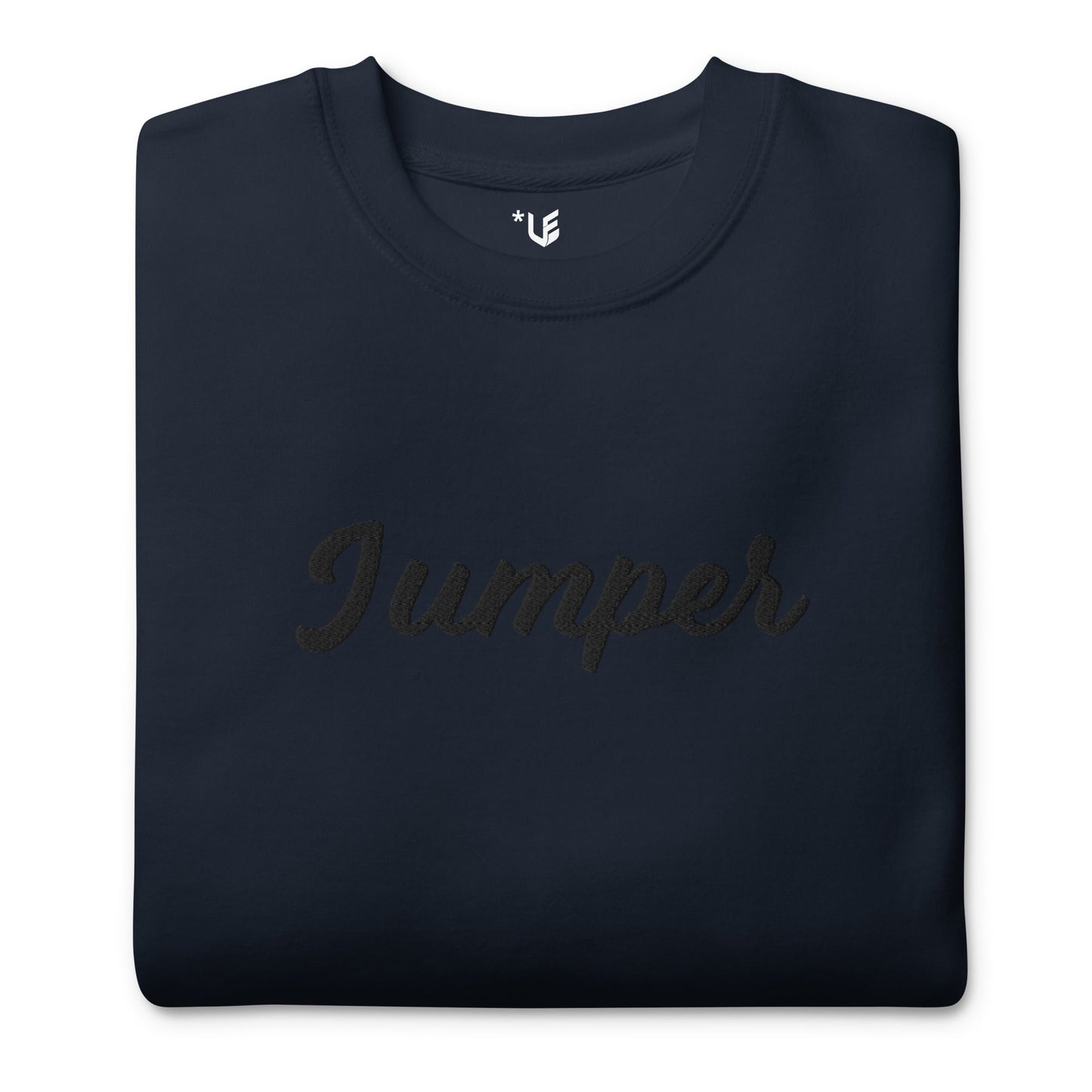 Unisex Premium Sweatshirt - Embroidered - Jumper (Darker Hues)