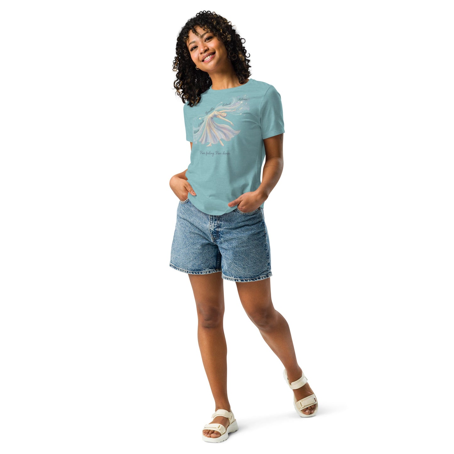 Power of Motion 26 Tshirt Capsule - Breathe Release Extend Lyrical Contemporary Women's T-Shirt