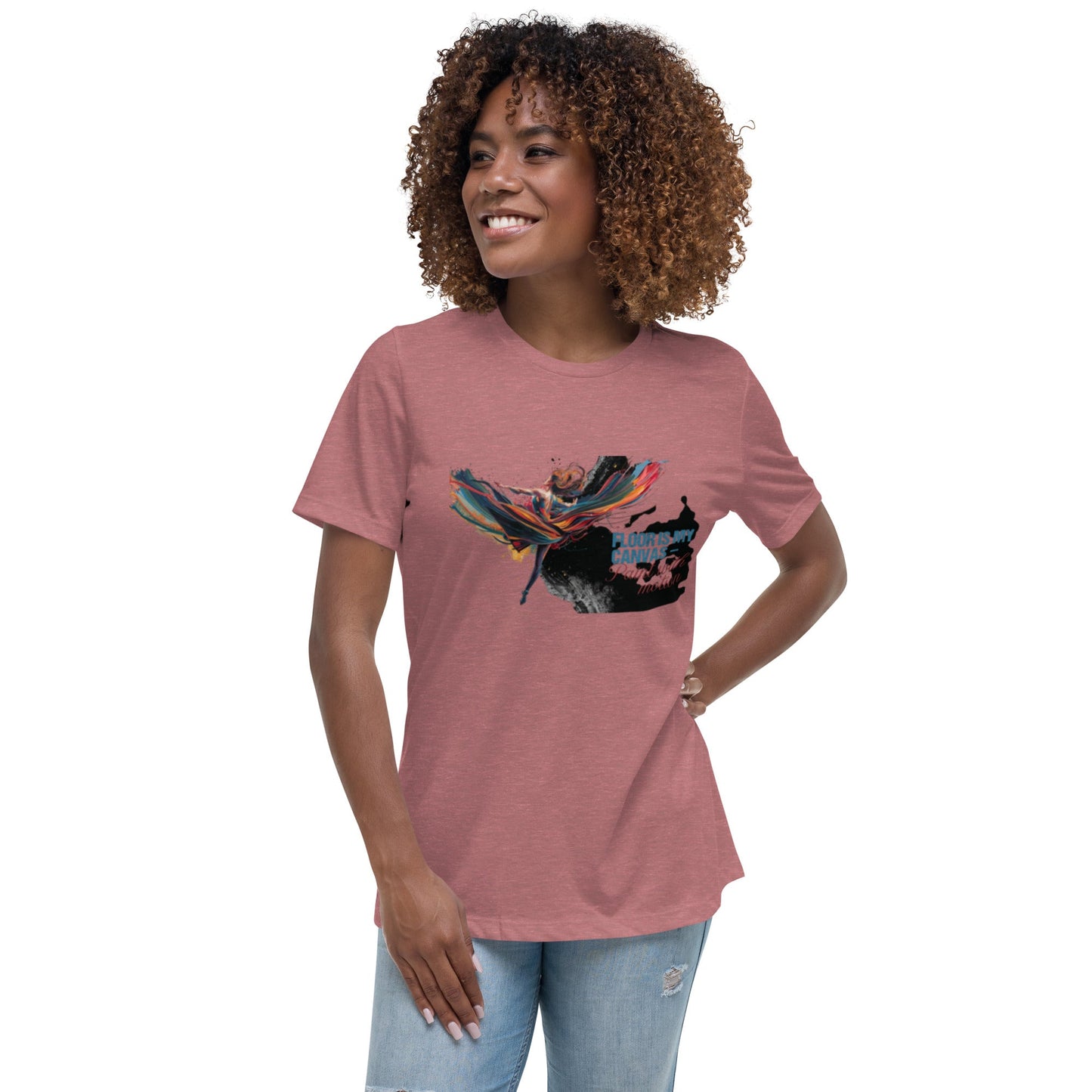 Power of Motion 26 Tshirt Capsule - Floor Is My Canvas Lyrical Contemporary T-Shirt