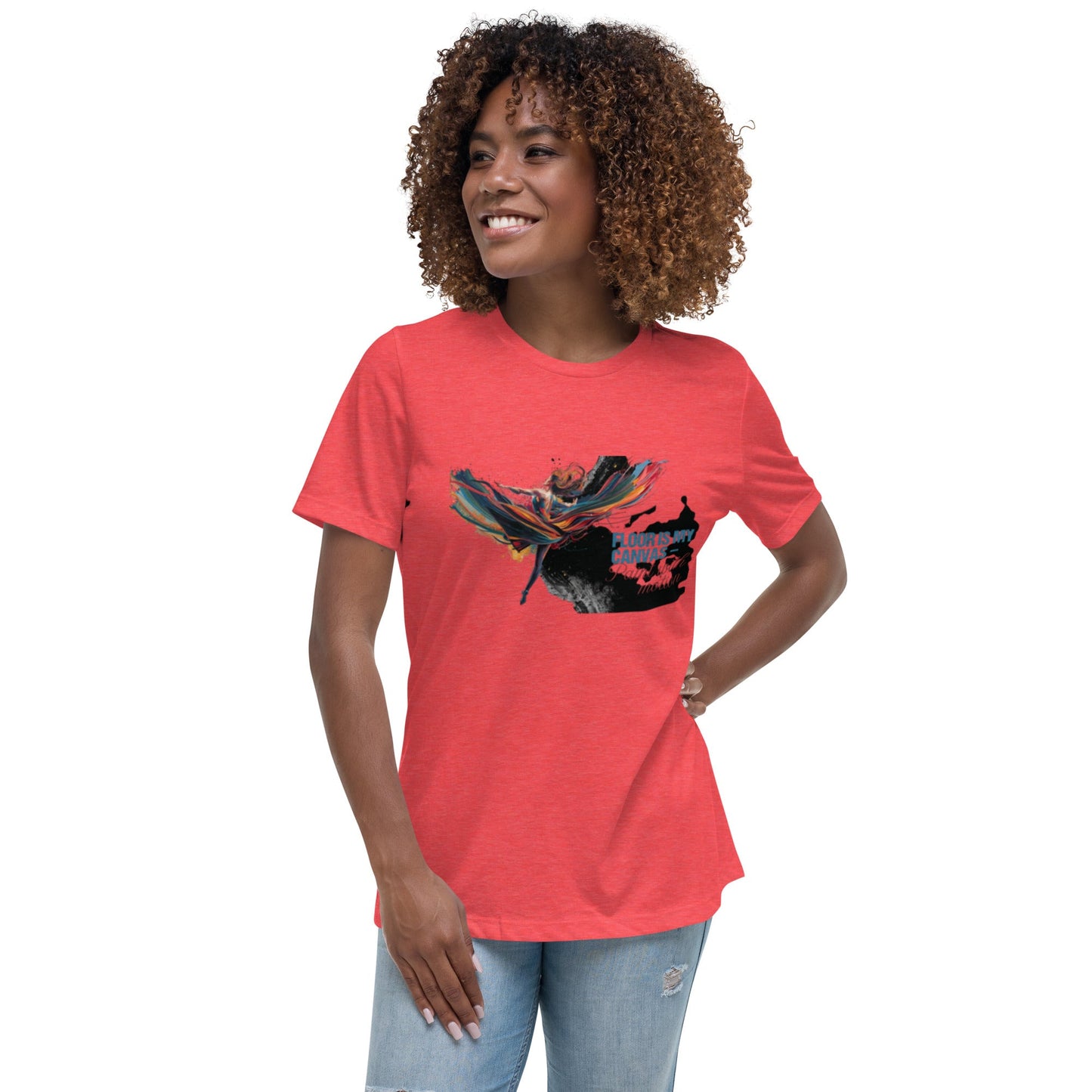 Power of Motion 26 Tshirt Capsule - Floor Is My Canvas Lyrical Contemporary T-Shirt