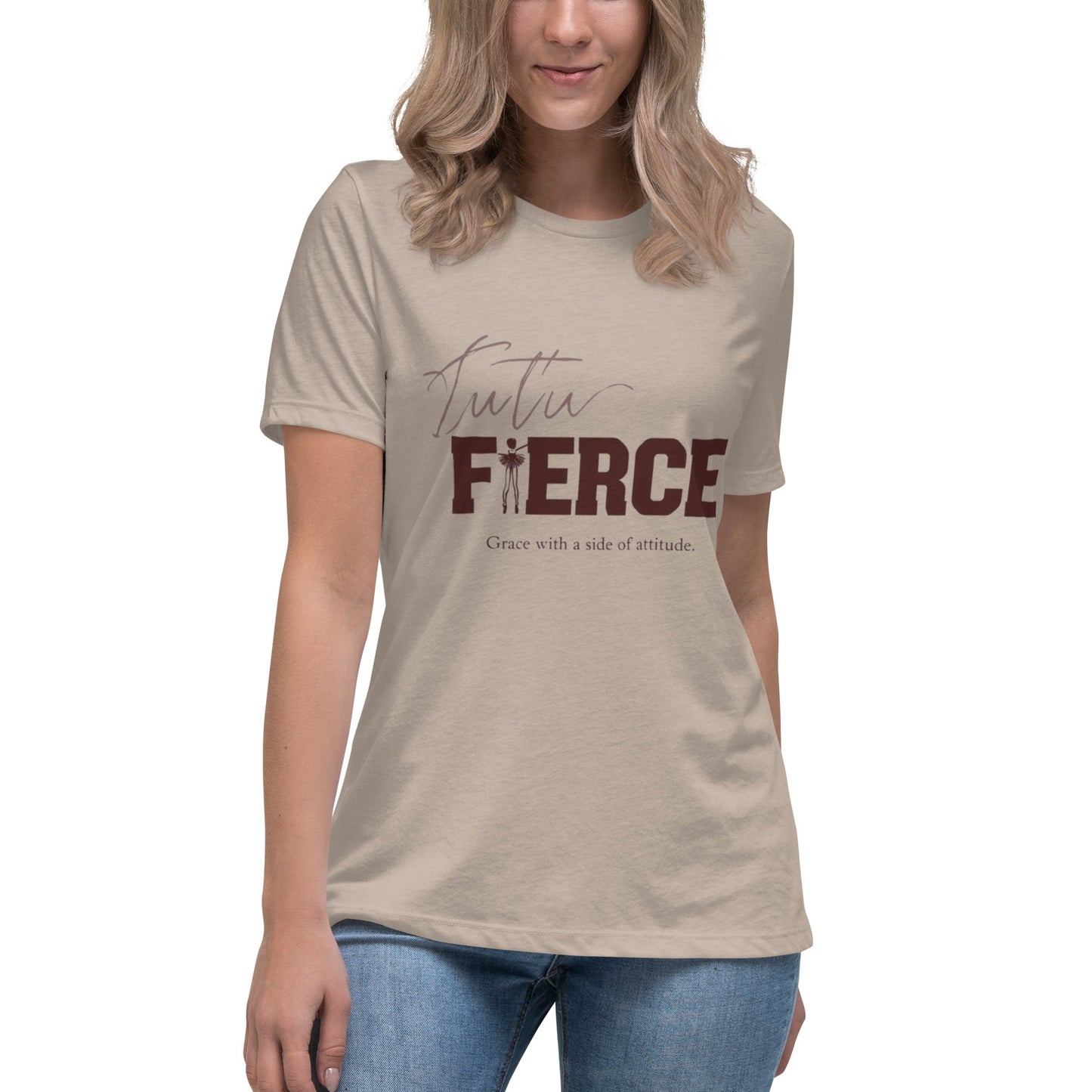 Power of Motion  26 TShirt Capsule - TUTU Fierce Women's Relaxed T-Shirt