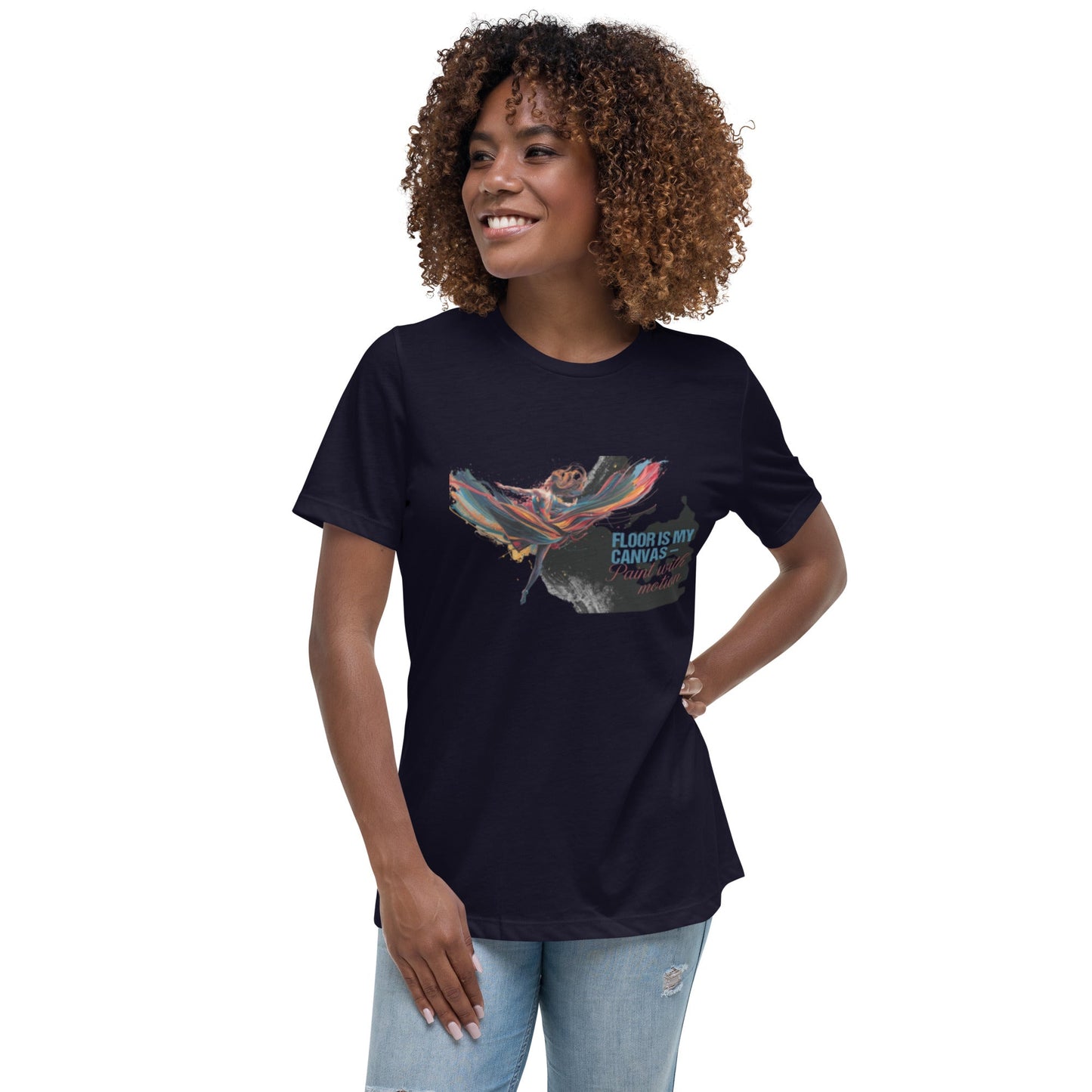 Power of Motion 26 Tshirt Capsule - Floor Is My Canvas Lyrical Contemporary T-Shirt