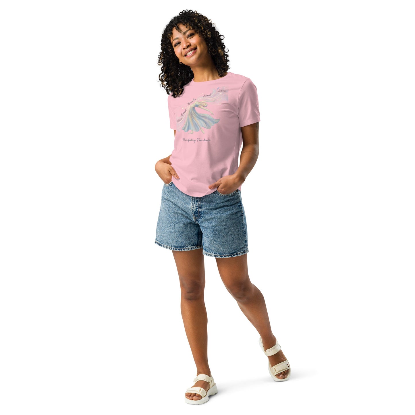 Power of Motion 26 Tshirt Capsule - Breathe Release Extend Lyrical Contemporary Women's T-Shirt