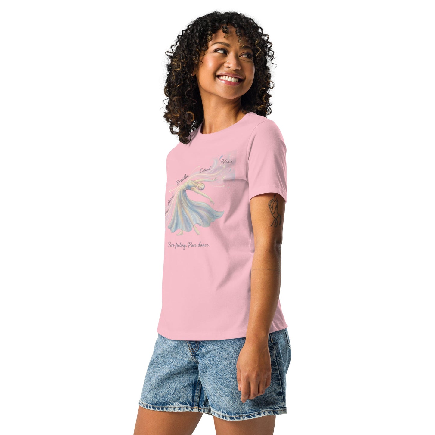 Power of Motion 26 Tshirt Capsule - Breathe Release Extend Lyrical Contemporary Women's T-Shirt