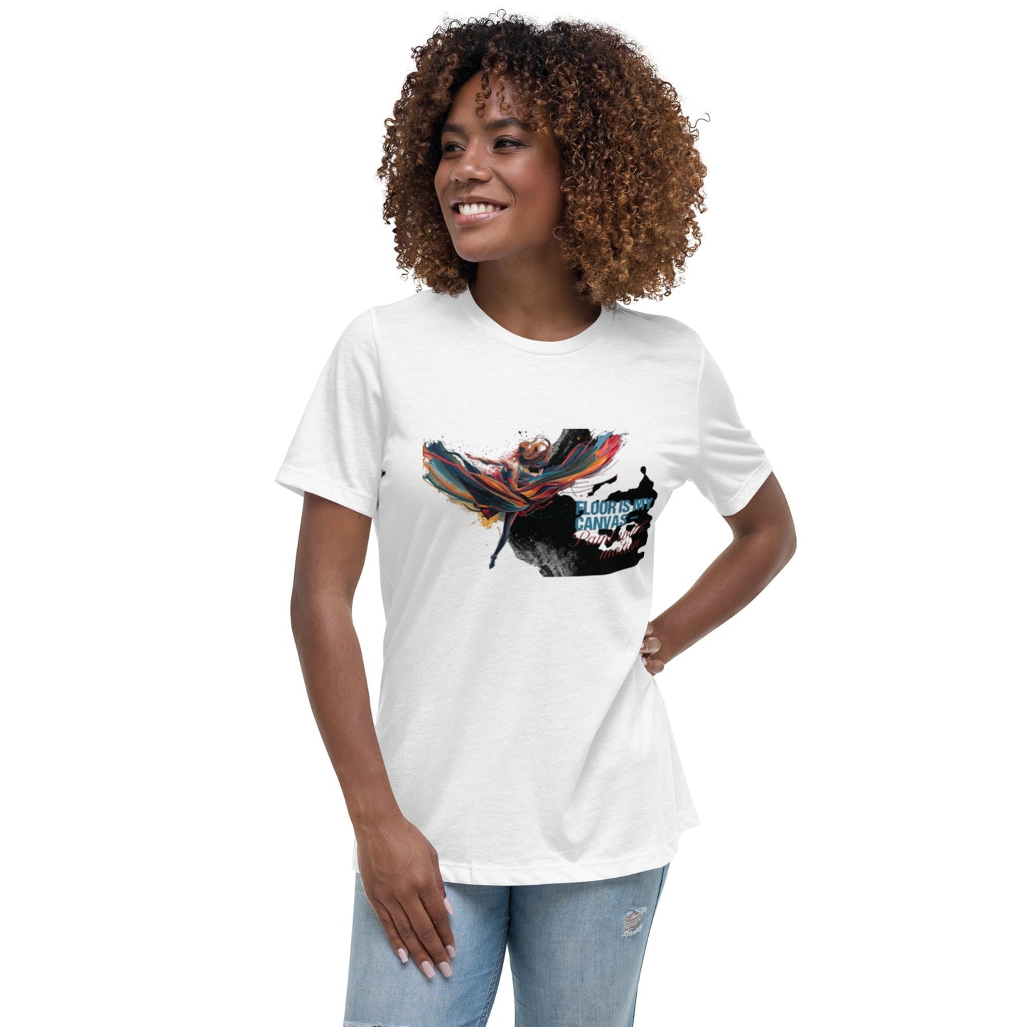 Power of Motion 26 Tshirt Capsule - Floor Is My Canvas Lyrical Contemporary T-Shirt
