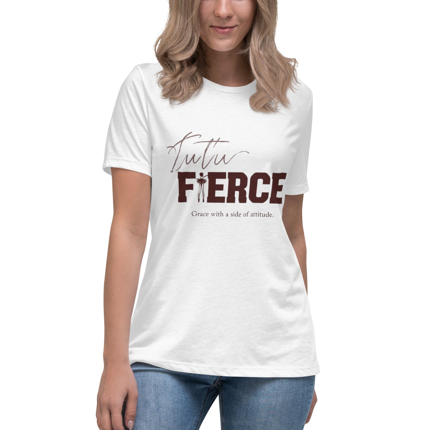 Power of Motion  26 TShirt Capsule - TUTU Fierce Women's Relaxed T-Shirt