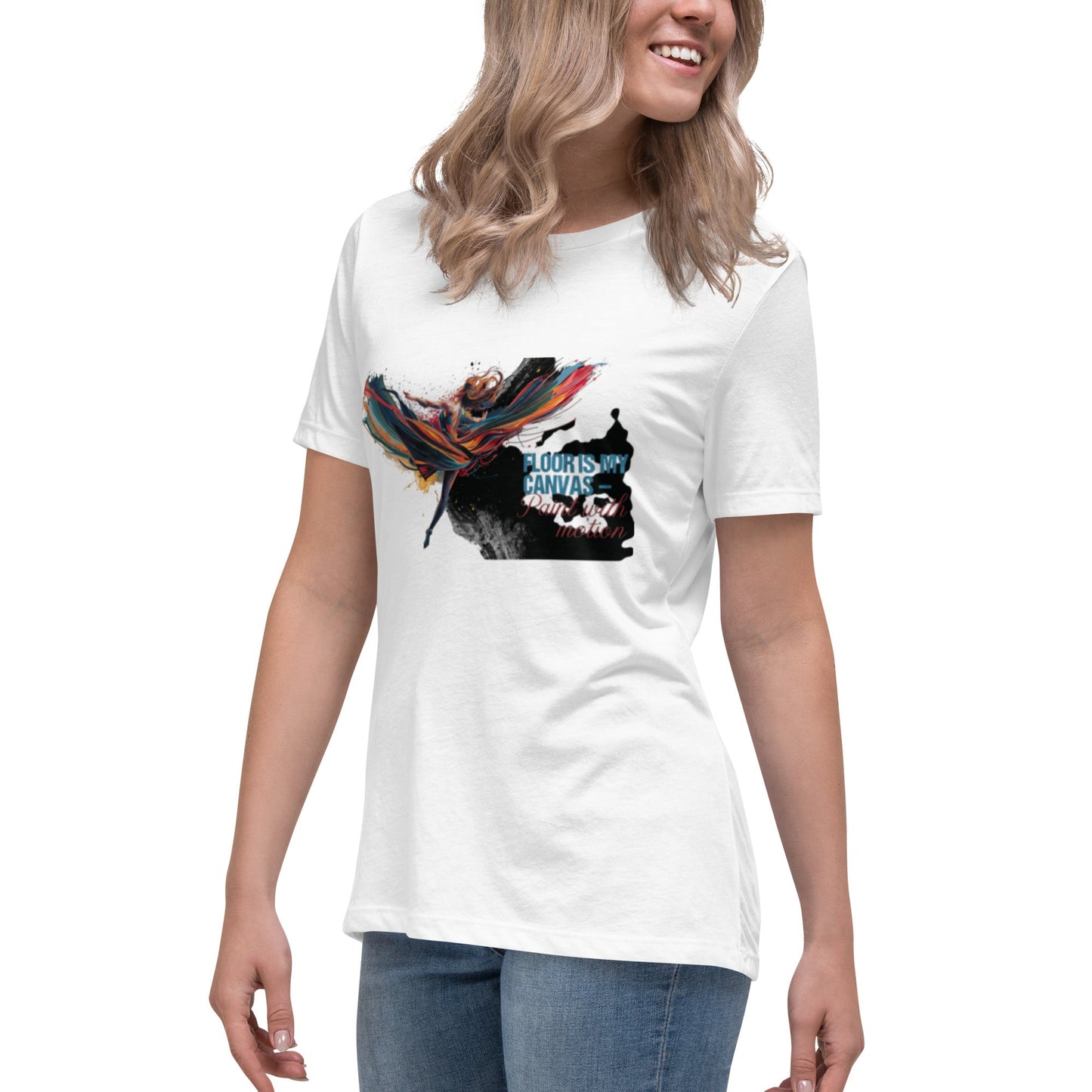 Power of Motion 26 Tshirt Capsule - Floor Is My Canvas Lyrical Contemporary T-Shirt