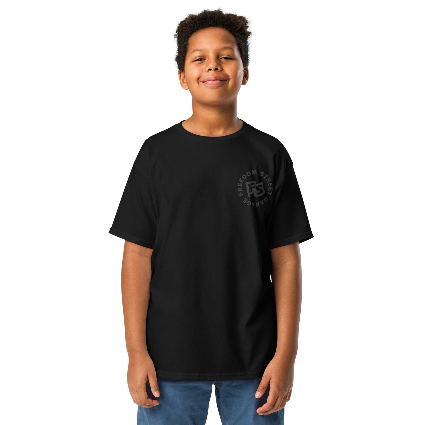 Youth Black-out Lucky 7's T-shirt