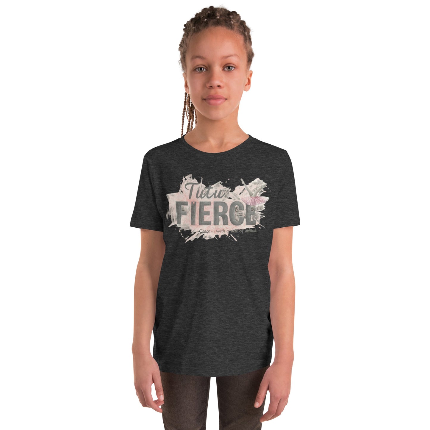 Power of Motion  26 TShirt Capsule - TUTU Fierce Youth Short Sleeve T-Shirt